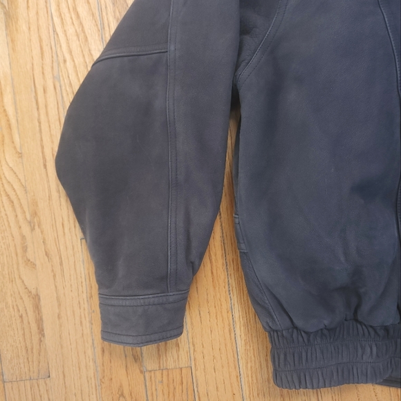 Vintage Midway Leather Bomber Jacket - Picture 9 of 13